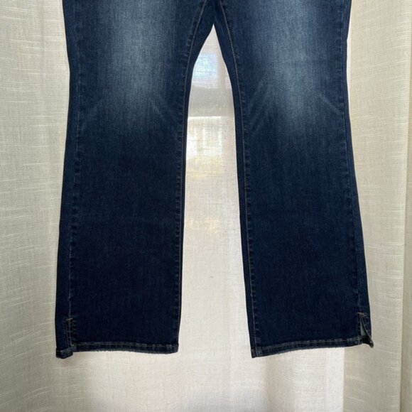 NWT Judy Blue Jeans Slim Bootcut High Rise Dark Wash Denim Stretch Women's 16W - Picture 5 of 9